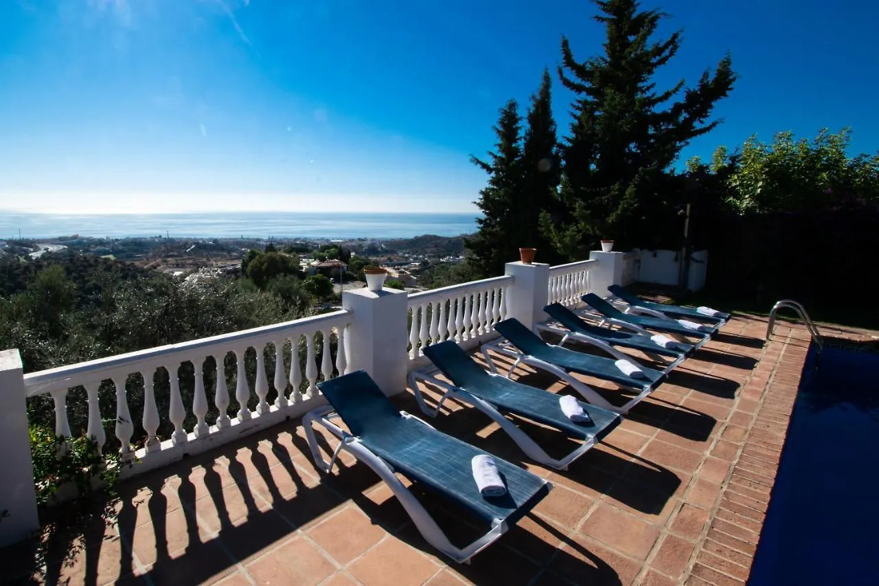 Gran Villa Con Vistas Al Mar Y Piscina Privada Malaga