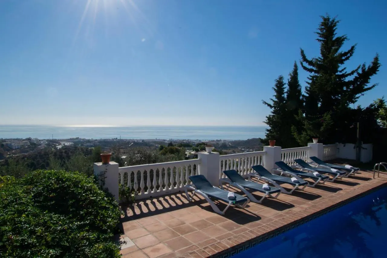 Gran Villa Con Vistas Al Mar Y Piscina Privada Malaga 0*,